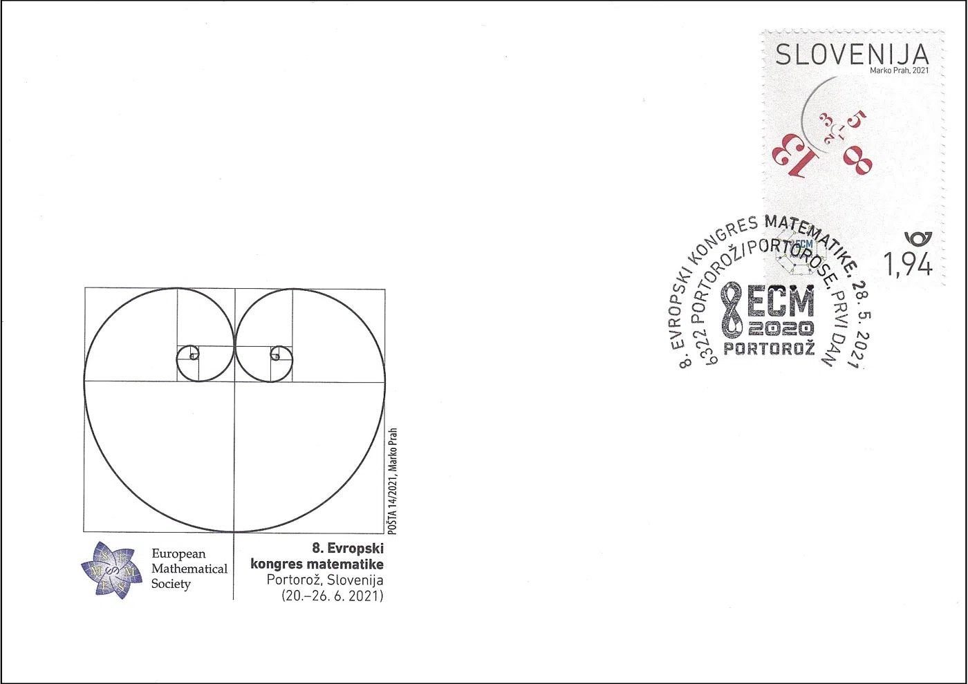 8. EVROPSKI KONGRES MATEMATIKE ECM PORTOROŽ